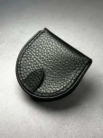 말발굽형 코인 케이스 도라로 이탈리아 가죽 핸드메이드 가죽 공예