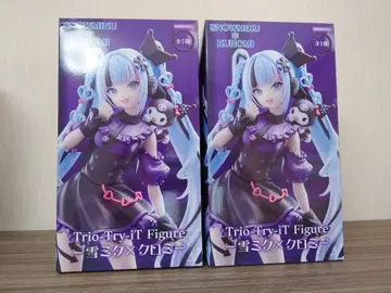하츠네 미쿠 유키 미쿠x쿠로미 Trio-Try-iT 피규어 2개 세트