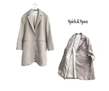 스픽앤스팬 새상품급 스프링 봄 체스터 코트