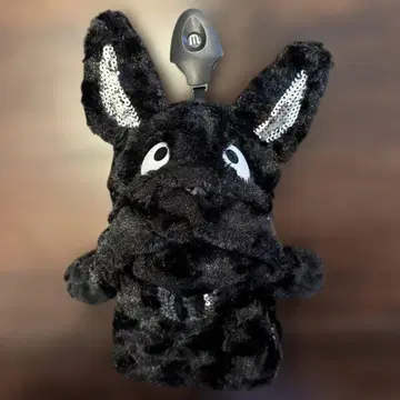 MU SPORTS 블랙 강아지 골프 헤드커버