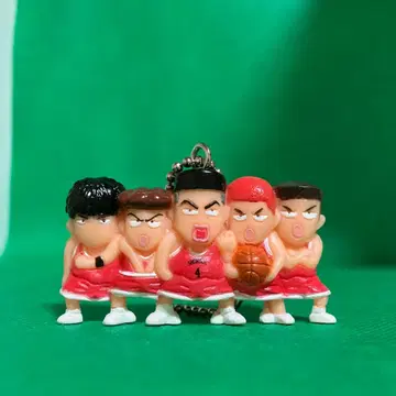 슬램덩크 키링 북산 주전 우리는 강하다! 마음으로 지지 마라!