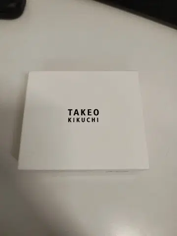 TAKEO KIKUCHI 블랙 접이식 지갑