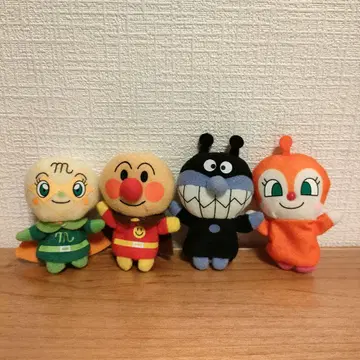 호빵맨 봉제 인형 손가락 인형