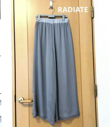 야마다야 RADIATE 와이드 팬츠 시어 레이어드 그레이 계열