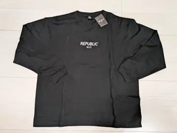 REPUBLIC & CO 클래식 와이드 실루엣 롱 티셔츠