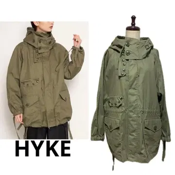 HYKE 하이크 N/C MILITARY JACKET 사이즈 1