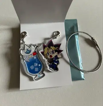 유희왕 콜라보 카페 강적편 SD 캐릭터 아크릴 와이어 참 B 무토 유희