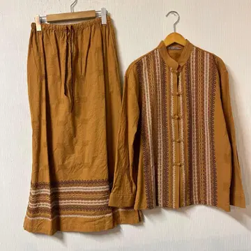 파우더 시모사코 히데키 차이나 셋업 카멜