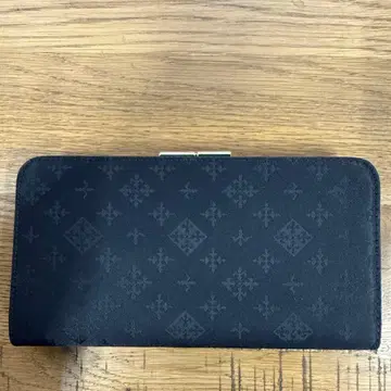 Daily russet 블랙 가마구치 장지갑