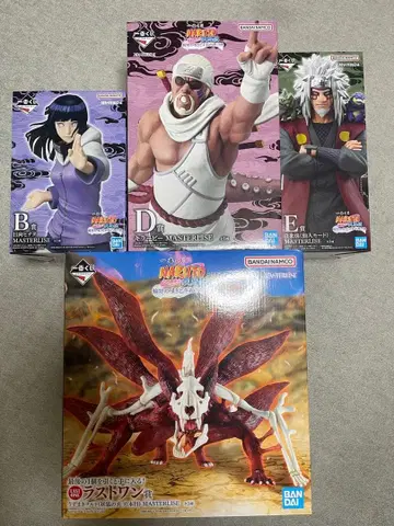 나루토 복권 피규어 세트