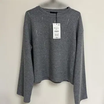 ZARA 그레이 긴팔 M 큐빅
