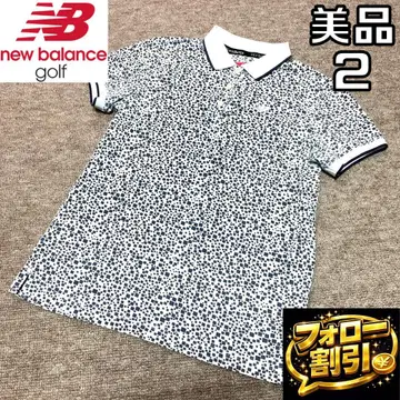 [팔로우 할인] 새상품급 뉴발란스골프 여성용 피케 셔츠 사이즈 2