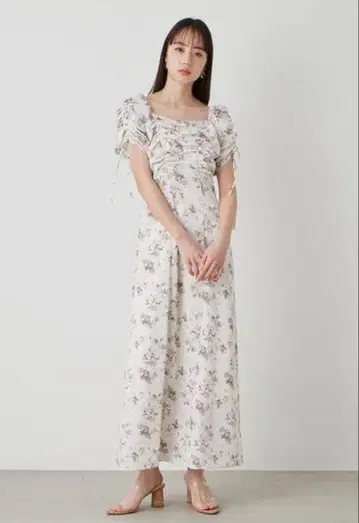 snidel 바리에 프린트 원피스