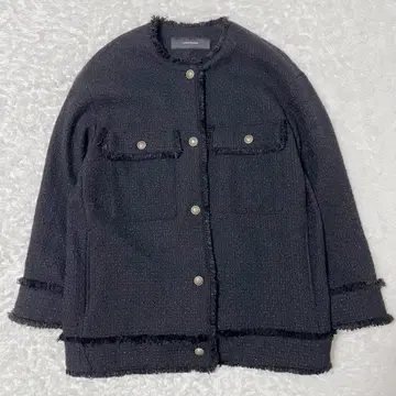 JOURNAL STANDARD 클리어 트위드 자켓 블랙