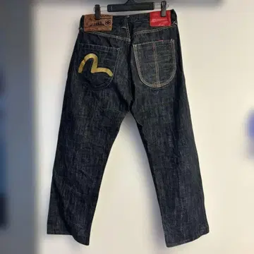 YAMANE EVISU 데님 팬츠 32x34 골드카모메 에비수