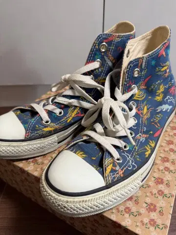 컨버스 스니커즈 converse 하이컷 서프 패턴 세트