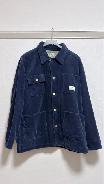 Schott 코듀로이 커버올 재킷 / XL