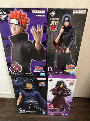 제일복권 나루토 피규어 세트 BANDAI