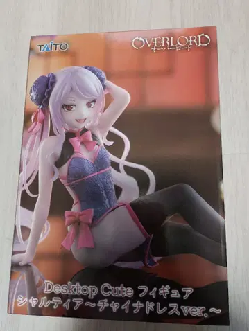 TAITO OVERLORD 데스크탑 귀여운 피규어 새상품 미개봉