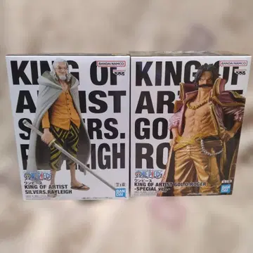 원피스 KING OF ARTIST 로저 & 레이리 피규어 세트