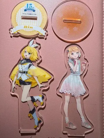 카가미네 린 로손 복권 벚꽃 미쿠 복권 아크릴 스탠드