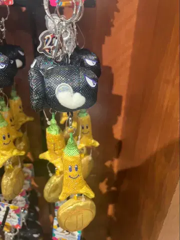 USJ 한정판 25th 슈퍼 닌텐도 월드 킬러 바나나 키링