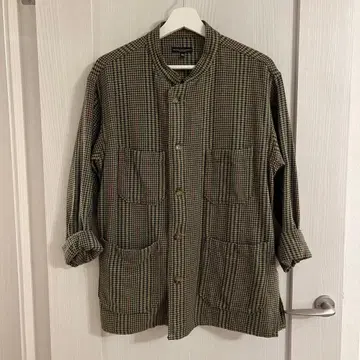 ENGINEERED GARMENTS 하운드투스 체크 패턴 상의 미국제