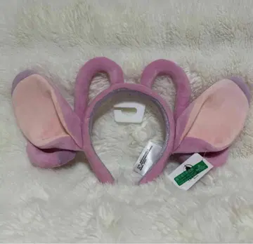 상하이 디즈니 엔젤 머리띠 택 포함 새상품