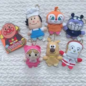 호빵맨 폭신폭신 손가락 인형 어디든지 호빵맨 미니북 묶음 판매