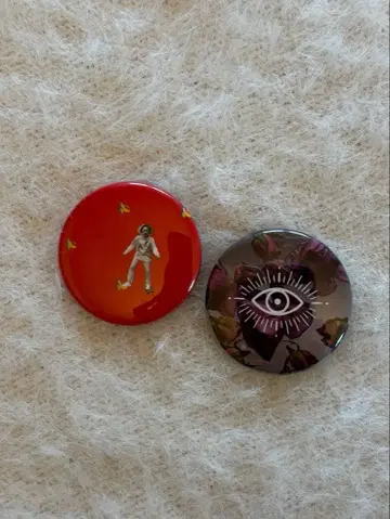 키타니 타츠야 캔뱃지 2