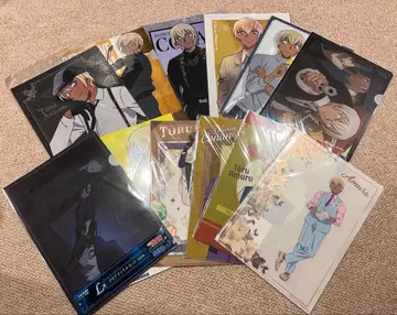 명탐정 코난 아무로 토오루 후루야 레이 버본 클리어 파일 세트