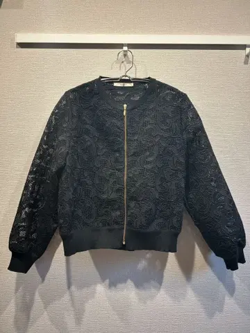 아나이 레이스 블루종 블랙 36 사이즈