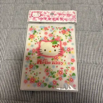 헬로키티 야생 딸기 휴대폰 거울