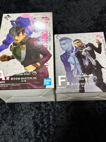 제일복권 죠죠의 기묘한 모험 히가시카타 죠스케 & 펀죠 유야 피규어 세트