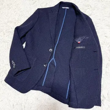 인터메조 테일러드 자켓 헤링본 카모플라주 L