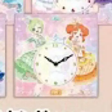 비밀의 아이프리 DMM 스크래치 복권 A상 아이리&린린 아크릴 시계