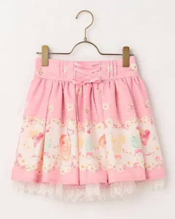 트로피컬 주스 패턴 치마바지 LIZLISA