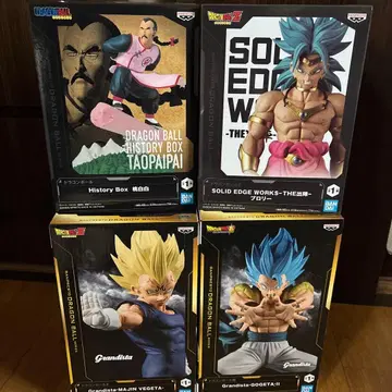 드래곤볼 피규어 4개 세트