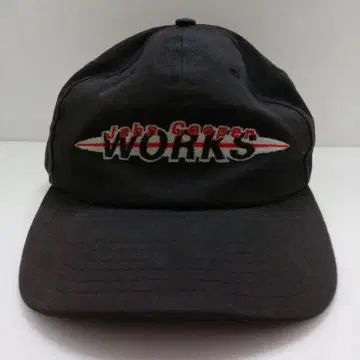 존 쿠퍼 웍스 블랙 캡 미국제 프리 사이즈