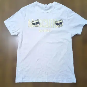 MOSCHINO SWIM 곰 프린트 T셔츠