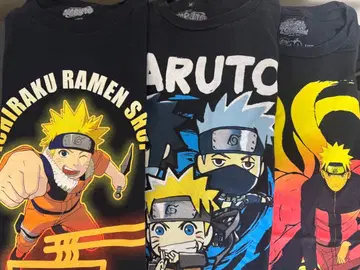 구제 나루토 NARUTO 티셔츠 3종 세트