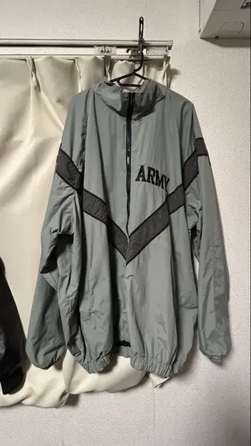 IPFU 자켓 ARMY XXL long 그레이 올리브