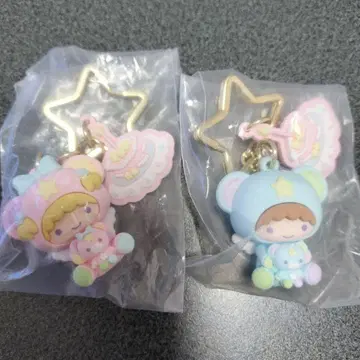 리틀트윈스타 키키라라 별하늘의 엔젤 시크릿 키링