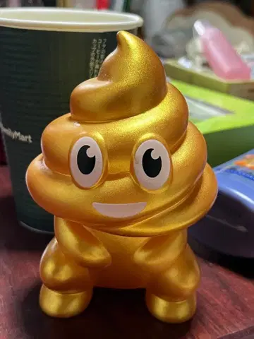 [익명 배송] 웅치맨 웅치쿤(골드) 소프트 비닐 높이 약 12cm 정도