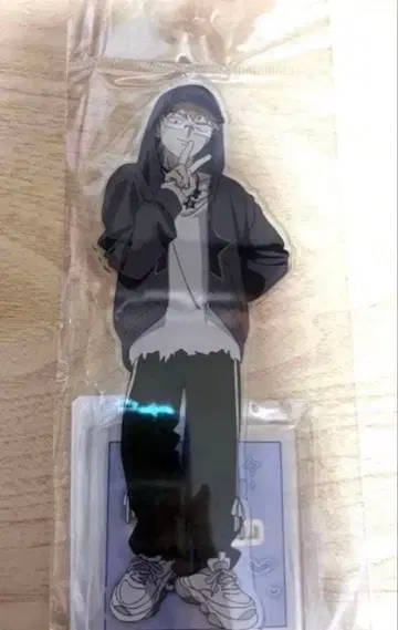 몹싸이코100 더캐릭터 프린트씰풍 아크릴 스탠드 레이겐 아라타카