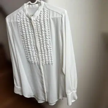 Demi-Luxe BEAMS 조젯 프릴 블라우스