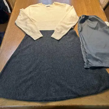 올드 잉글랜드 니트 원피스