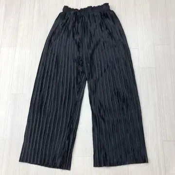 새상품급 DISCOAT 디스코트 플리츠 이지 팬츠 와이드 팬츠