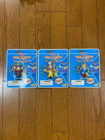 Kellogg's Cereal Celebrities 키링 3개
