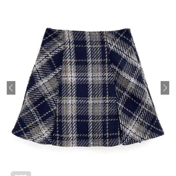 안감 포함 트위드 미니 스커트 3종 세트 (네이비/레드/핑크)